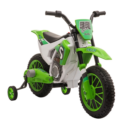 Homcom green 12v - homcom, kids