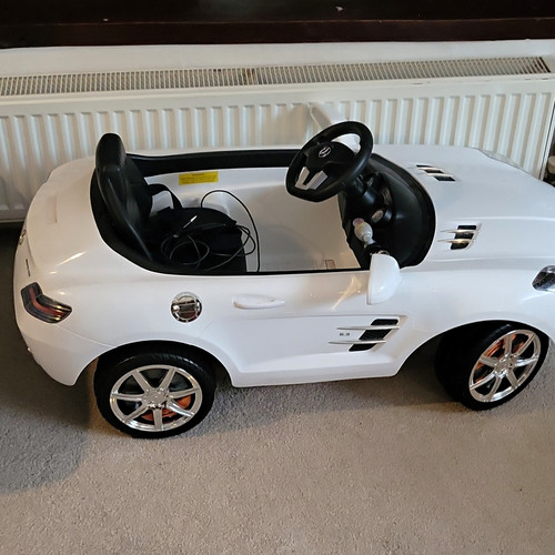 White kids battery electric - kids,