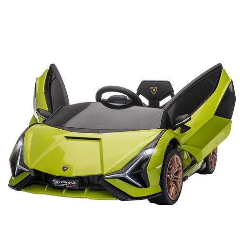 Homcom lamborghini sian - sian, 12v